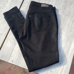Levi's Legging Jean in Jet Black